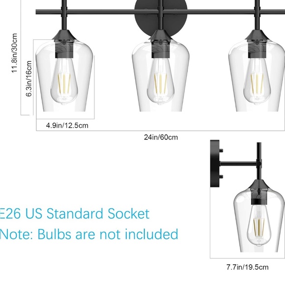 Ralbay Bathroom Vanity Light - Picture 3 of 4